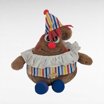 Vintage Nestle P. Nutty Plush Morsel, 12 Inch Collectible Plush Toy, 1980s Nestle Promo Item, Retro Character Plush, Gift for Collectors