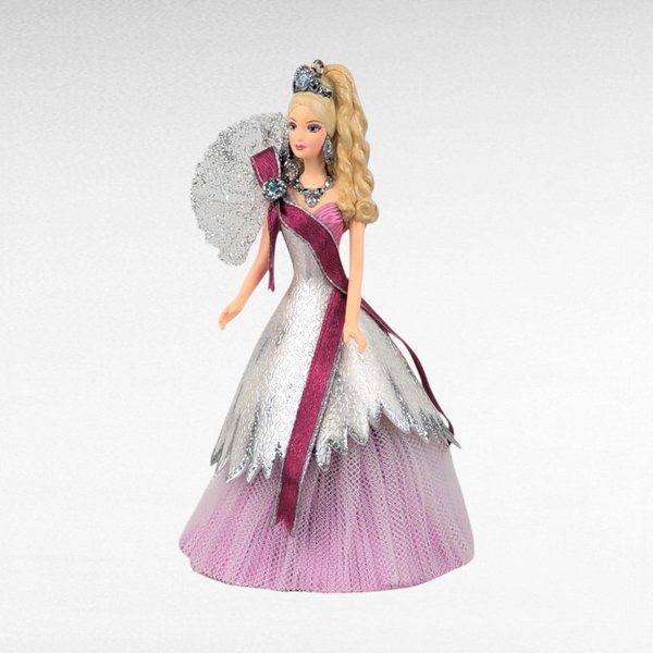 2005 Celebration Barbie Ornament - Mattel - Holiday Barbie - Christmas Ornament - Collectible Barbie Ornament - With Original Box