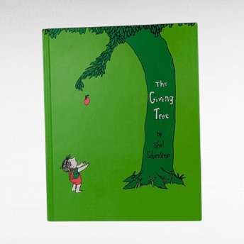 Vintage 1964 The Giving Tree by Shel Silverstein, Hardcover Children's Book.
