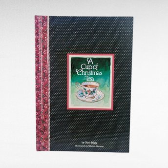 A Cup of Christmas Tea Book, Tom Hegg, Holiday Story, Christmas Gift, Vintage Book, Collectible Christmas Book, Illustrated Book