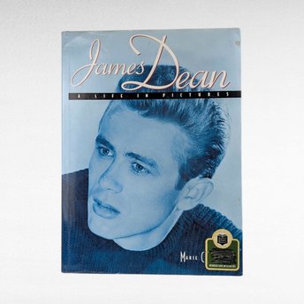 2004 James Dean: A Life in Pictures Book by Marie Clayton, Hardcover, Vintage Movie Memorabilia, Gift for Film Buffs