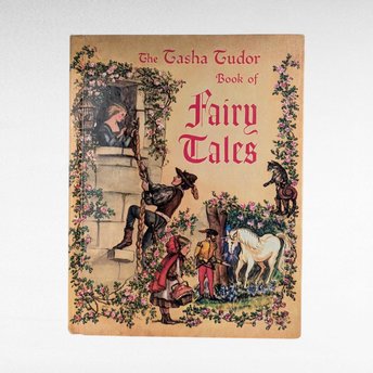 1980 Tasha Tudor Book of Fairy Tales Hardcover, Illustrated Children's Classic, Collectible Art Book, Gift for Tudor Fan