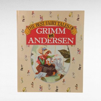 1984 Grimm Andersen Fairy Tales, Illustrated Hardcover, Children's Storybook, Gift for Kids