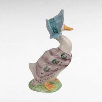 Vintage 1948 Beatrix Potter Jemima Puddleduck Porcelain Figurine Collectible