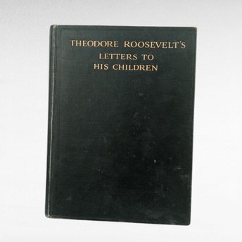 1919 Theodore Roosevelt Letters Book, Edited by Bishop, Hardcover, Historical Correspondence, Gift for History Buff, Antique Book Decor