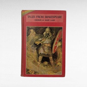 1918 Tales from Shakespeare, Hardcover, Illustrated, Louis Rhead, Classic Literature, Gift for Book Lovers
