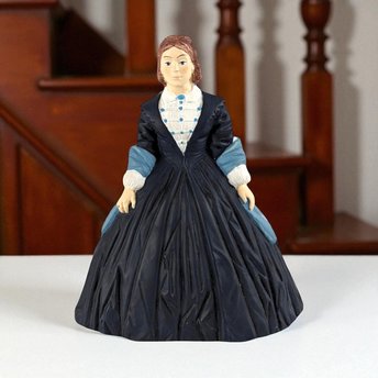 Vintage Dave Grossman Gone with the Wind Mrs. O'Hara Figurine | 7.5 Inch Porcelain Collectible | Southern Belle Decor | 1990s