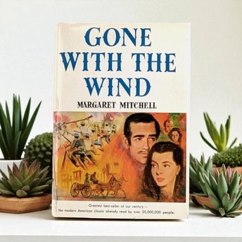 1964 Gone With The Wind Hardcover | Margaret Mitchell | Vintage Classic Novel