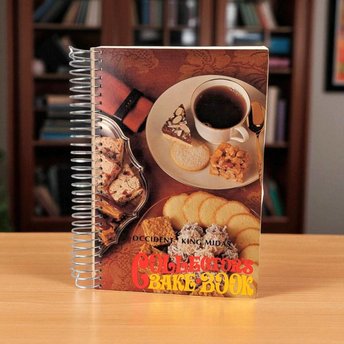 Vintage Occident King Midas Collector's Bake Book, Spiral Bound, Baking Recipes, Collector's Cookbook, Gift for Baker