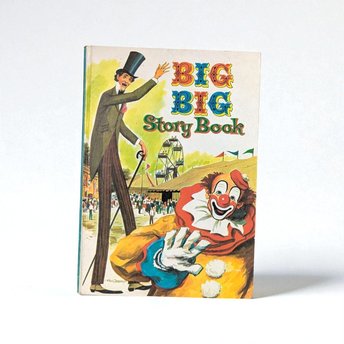 1955 Big Big Storybook, Whitman Publishing Hardcover, Classic Children's Stories, Collectible Book, Gift for Nostalgia Lover
