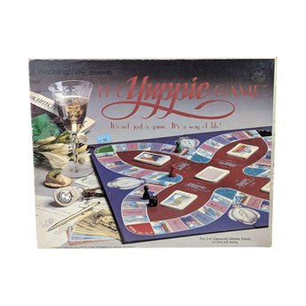 Vintage 1985 Waddingtons The Yuppie Game Complete Retro Board Game for Upwardly Mobile Adults