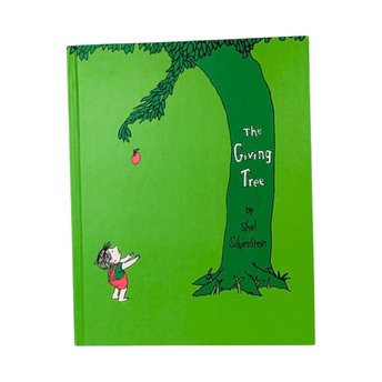 Vintage The Giving Tree by Shel Silverstein, Hardcover Children's Book, Classic Illustrated Storybook, Harper and Row