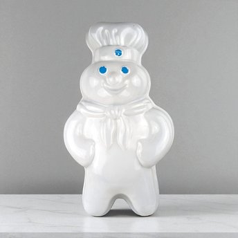 Vintage Pillsbury Dough Boy Cake Pan, 15 Inch Collectible Baking Mold