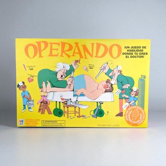 2004 Milton Bradley Operando Spanish Edition | Vintage Operation Game | Classic Board Game | Kids Game | Family Game Night