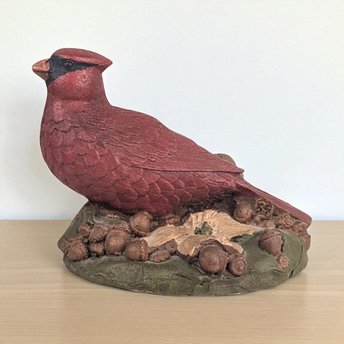 Vintage Tom Clark Cardinal Figurine | Cairn Studios Bird Figurine | Collectible Bird Decor | Nature Lover Gift