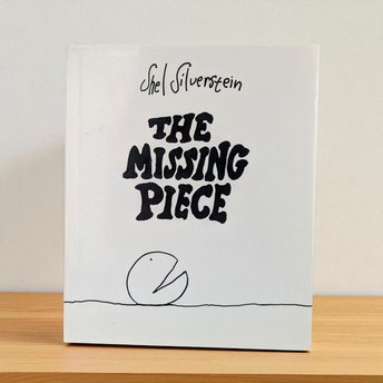 1976 Shel Silverstein "The Missing Piece" Hardcover Book, Classic Children's Story, Collectible Book, Gift for Reader, Illustrated