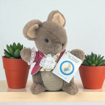 Vintage Beatrix Potter Tailor of Gloucester Plush: Eden Collectible Mouse
