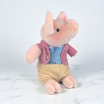Vintage Beatrix Potter Pigling Bland Plush - Eden Toys Collectible