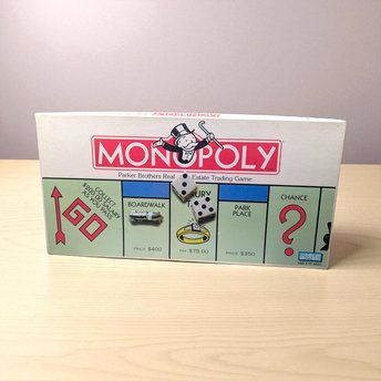 Vintage 1997 Monopoly Game: Complete Classic Family Board Game