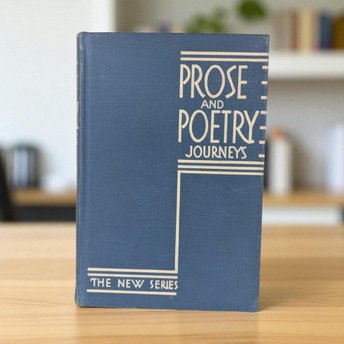 1939 Prose and Poetry Journeys: Vintage Literature Anthology, Pre-War Era