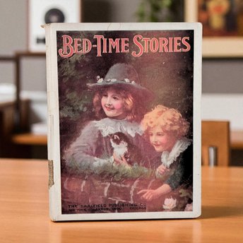 1914 Bed-Time Stories: Antique Illustrated Children's Book