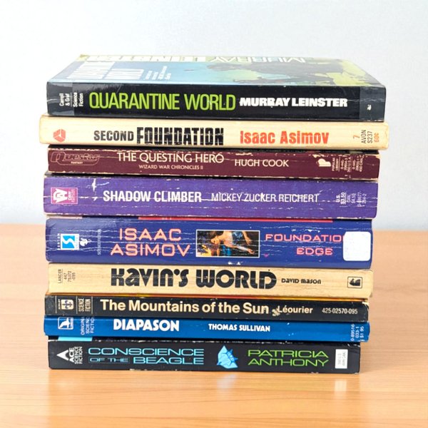 Vintage Sci-Fi Paperbacks: Choose Your 1960s-2000s