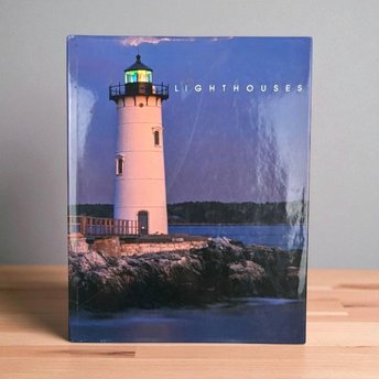 Lighthouses Photography Book by Michael Vogel: Nautical Coffee Table Decor