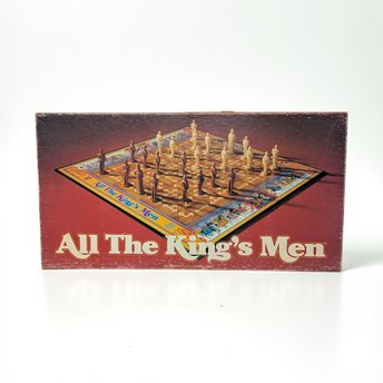Vintage 1979 All The King's Men Game: Parker Brothers Strategy Board Game