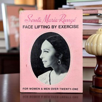 Vintage 1972 Signed Exercise Book: Senta Maria Runge Face Lifting