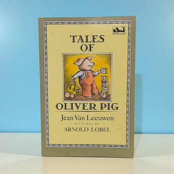 Vintage 1979 Tales of Oliver Pig: Jean Van Leeuwen & Arnold Lobel Children's Book