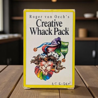 Vintage 1992 Creative Whack Pack: Roger von Oech Creativity Strategy Cards
