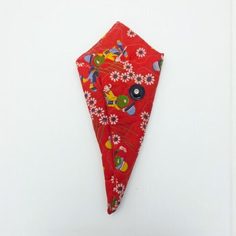 Vintage Handmade Scissor Holder: Jiminy Cricket Fabric Sewing Accessory