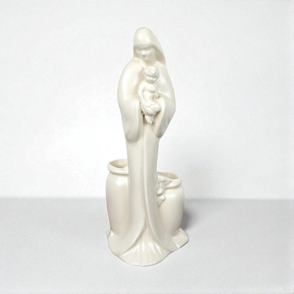 Vintage Haeger Pottery Madonna with Child Planter
