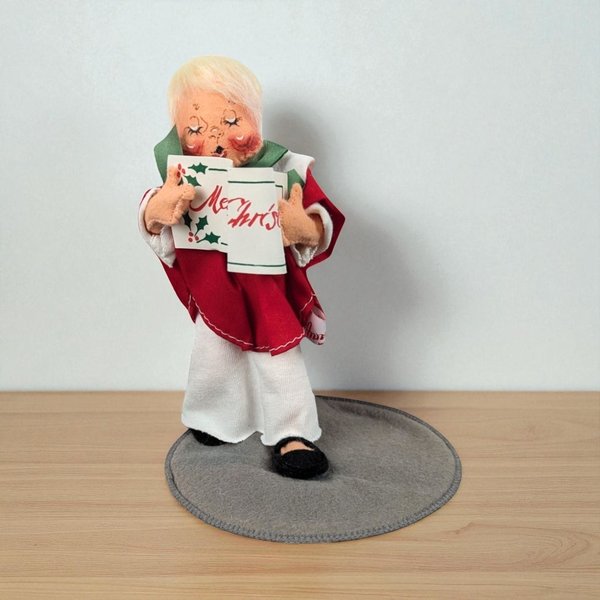 1993 Annalee Choir Boy Christmas Doll