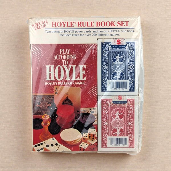 1993 Hoyle Rule Book Set