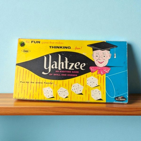 1956 E.S. Lowe Yahtzee Dice Game