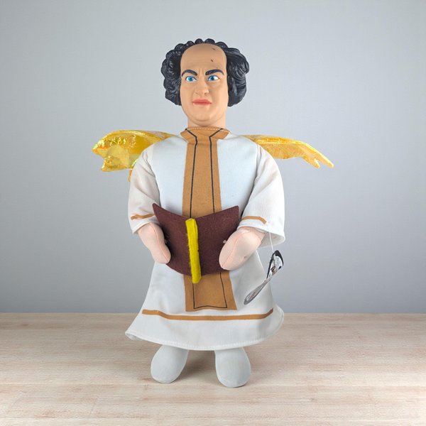 2001 The Three Stooges Moe Howard Angel Plush Doll