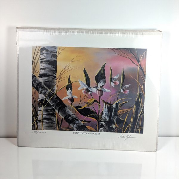 Vintage Dean Johnson Minnesota Memories Numbered Print