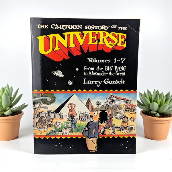 1990 The Cartoon History of the Universe Volumes 1-7 Larry Gonick