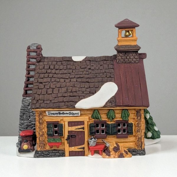 1990 Dept 56 Sleepy Hollow School New England Village