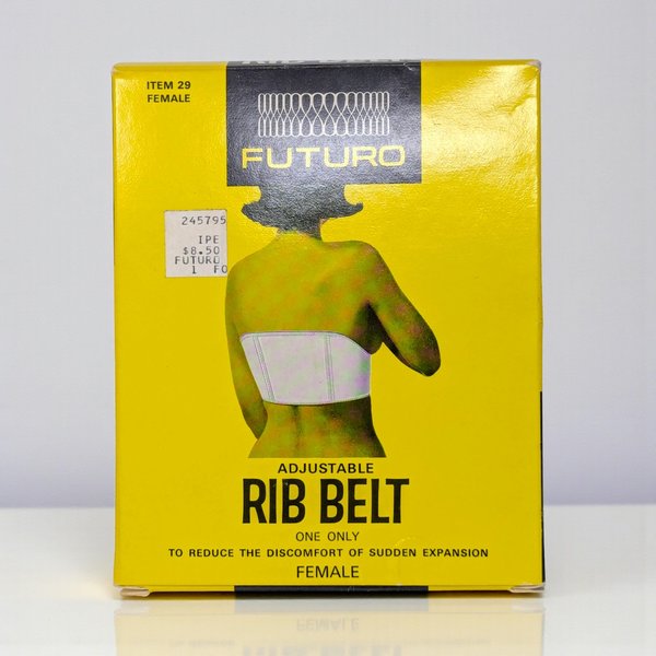 1968 Futuro Adjustable Female Rib Belt