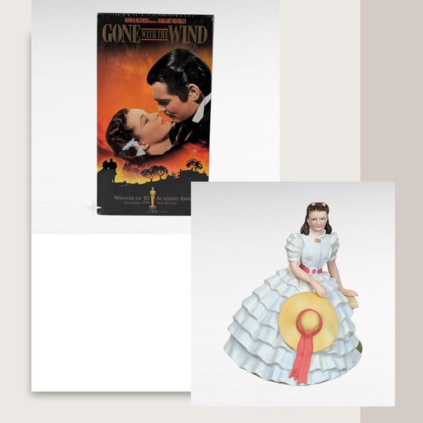 Gone With the Wind Commemorative Media & Figurine Set
