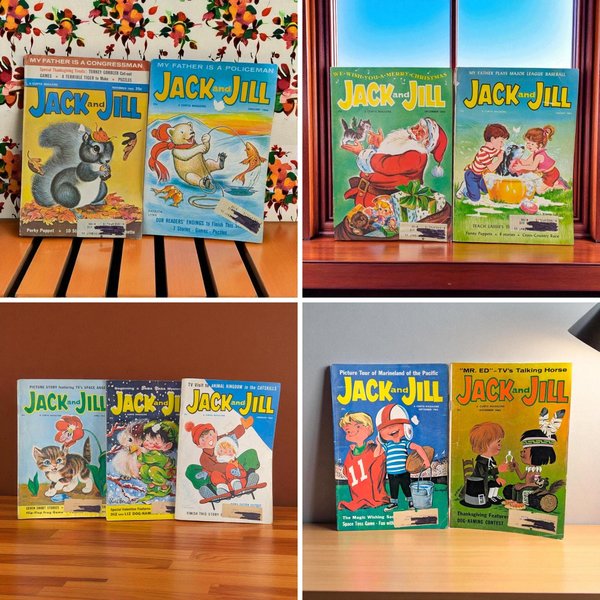 Vintage 1960s Jack and Jill Magazine Choice