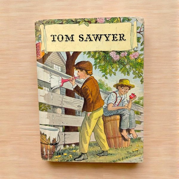 Tom Sawyer by Samuel Clemens Hardcover Book