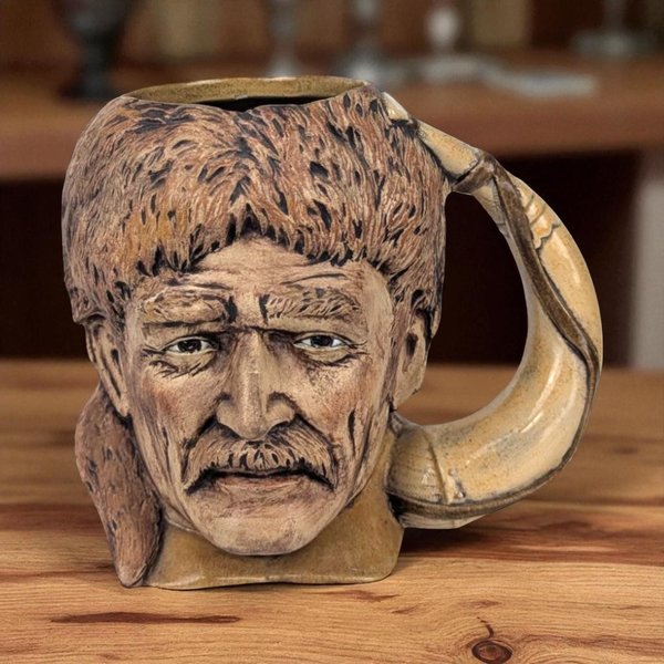 1976 Davy Crockett Ceramic Mug